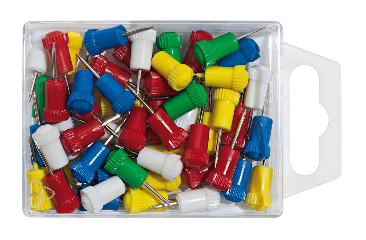WEDO® Stoßnadeln farbig sortiert