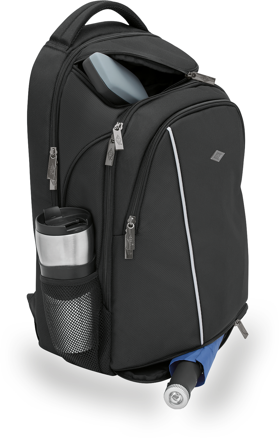 WEDO® Rucksack mit 2 Schutzfächern