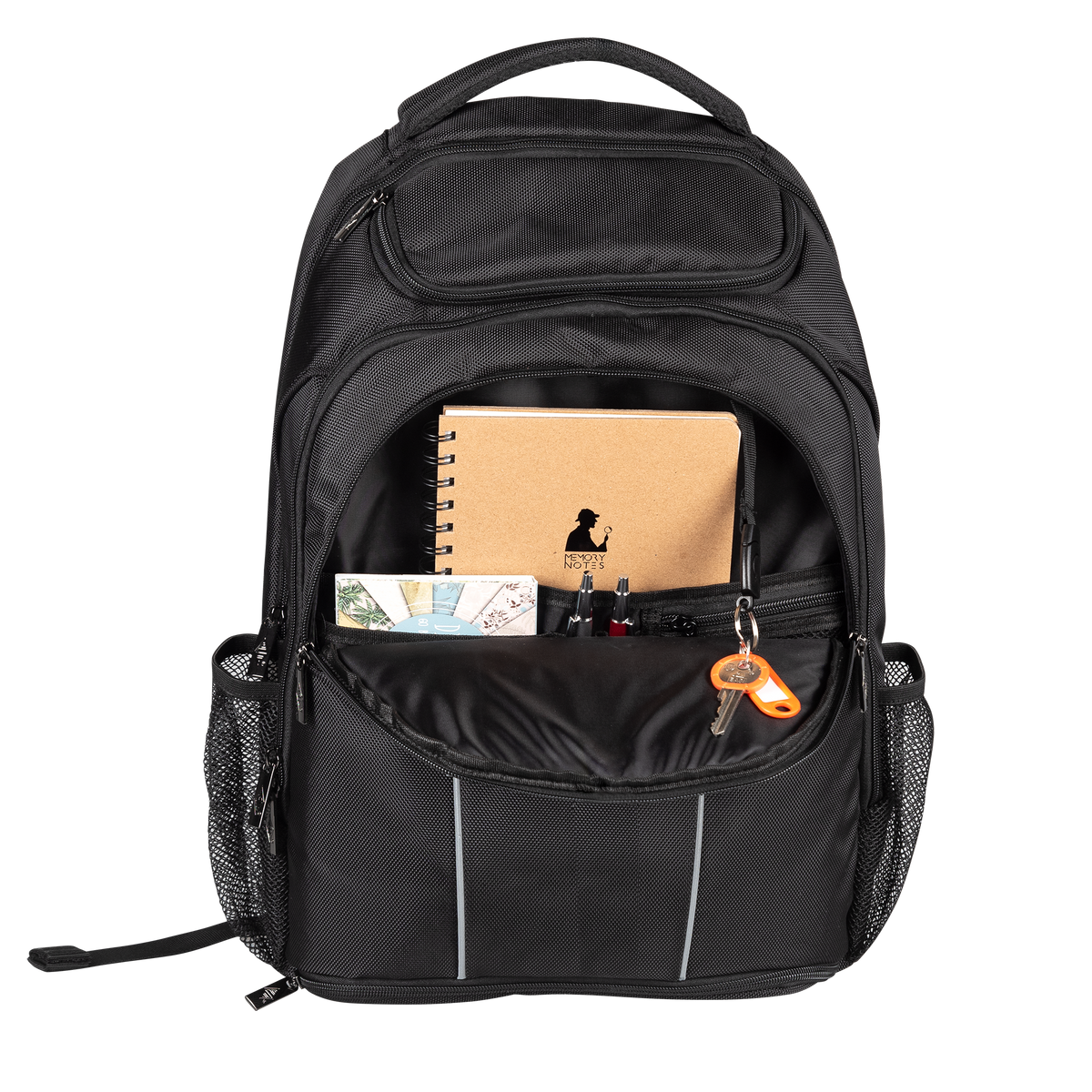 WEDO® Rucksack mit 2 Schutzfächern