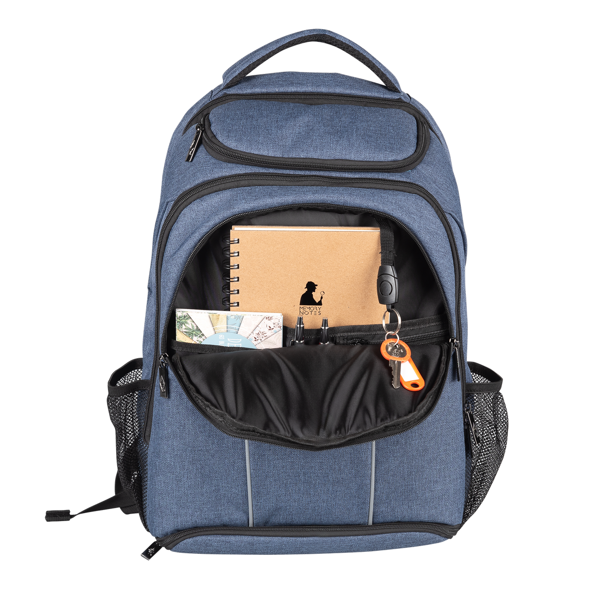WEDO® Rucksack mit 2 Schutzfächern