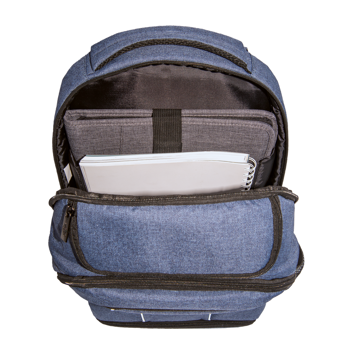 WEDO® Rucksack mit 2 Schutzfächern
