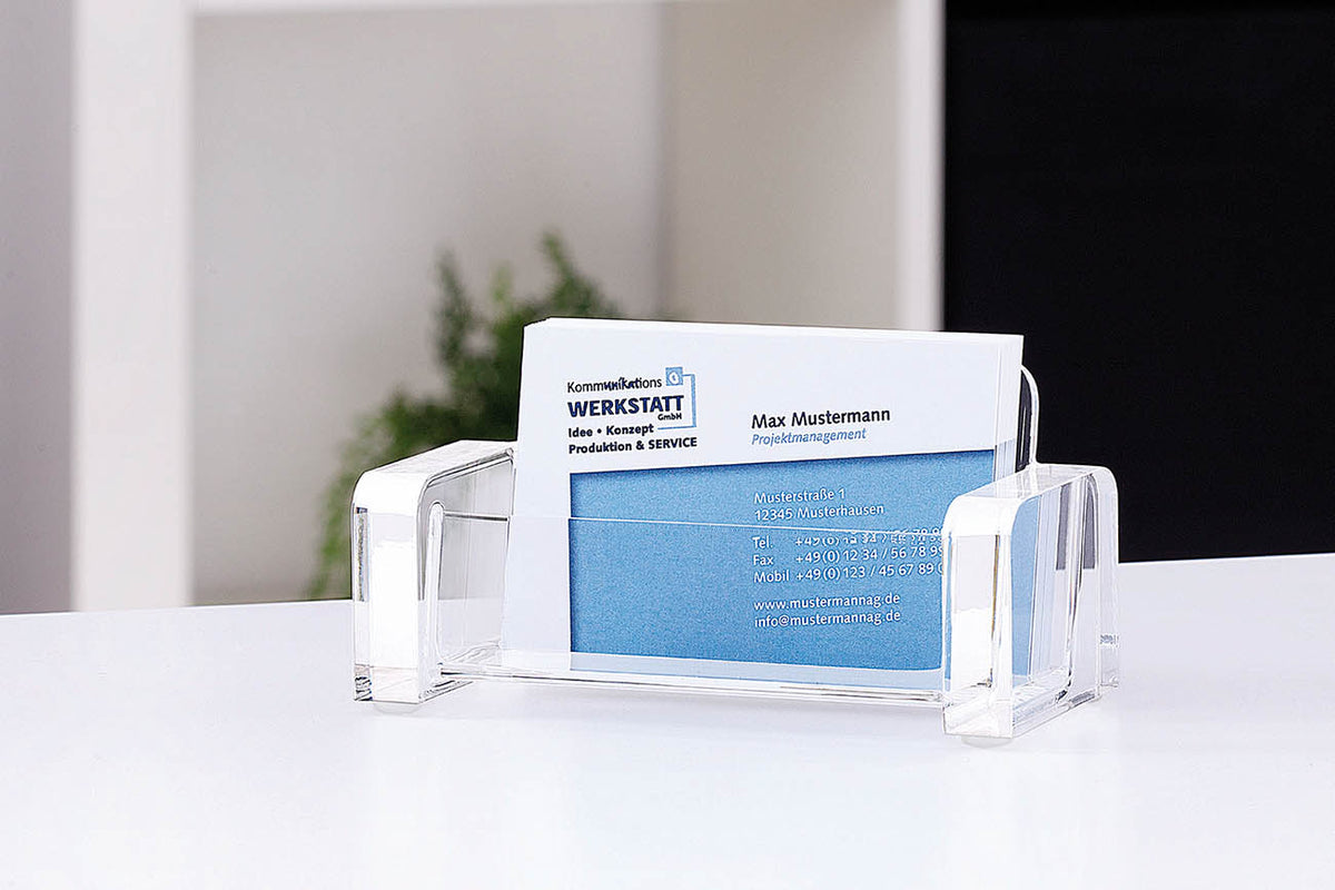 WEDO® Visitenkartenhalter CRISTALLIC