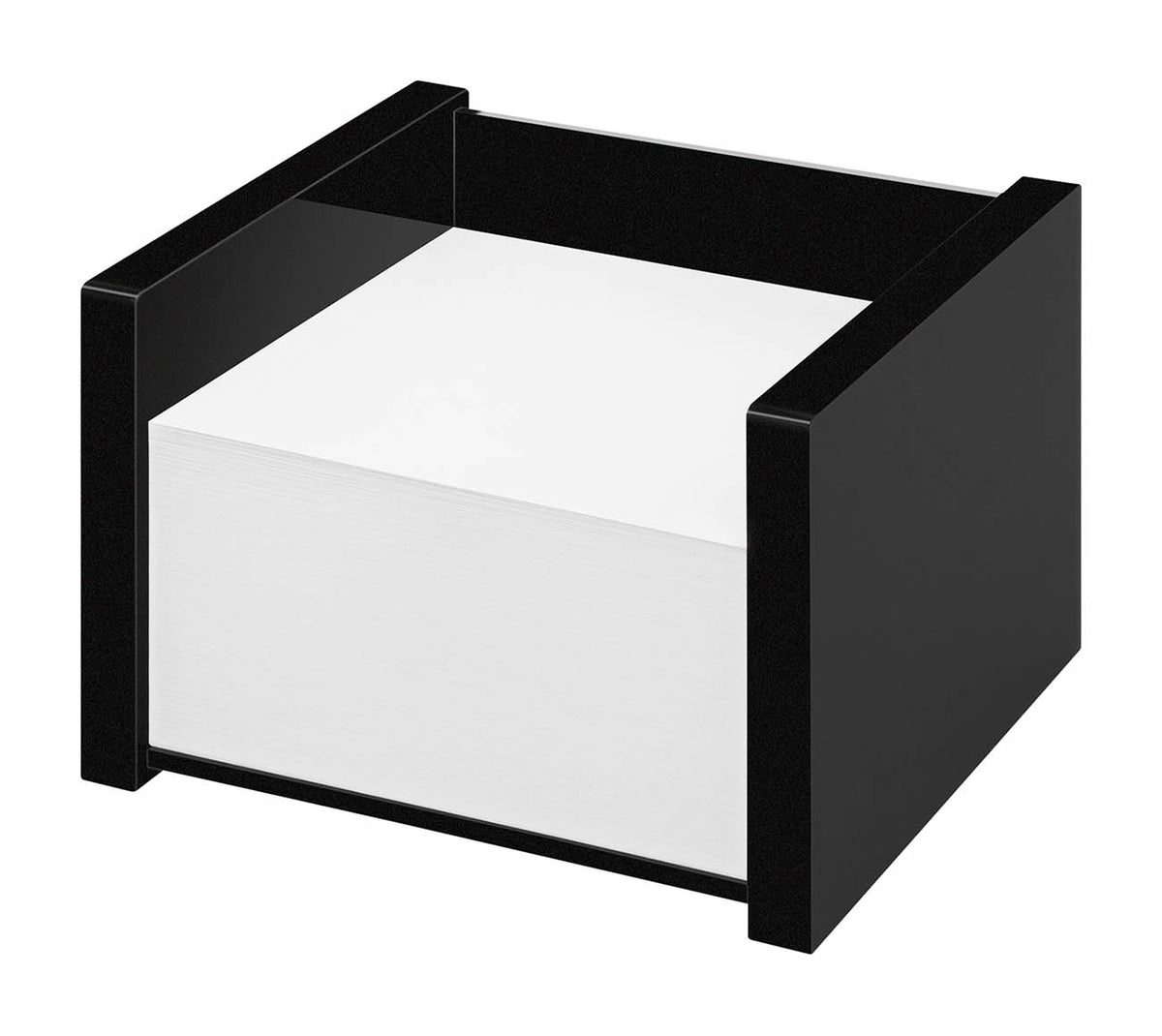 WEDO® Zettelbox mit Papier BLACK OFFICE