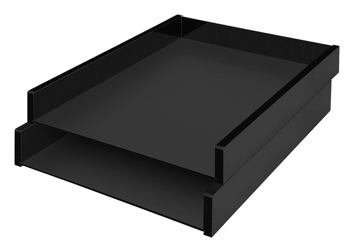 WEDO® Acryl Briefablage A4 BLACK OFFICE