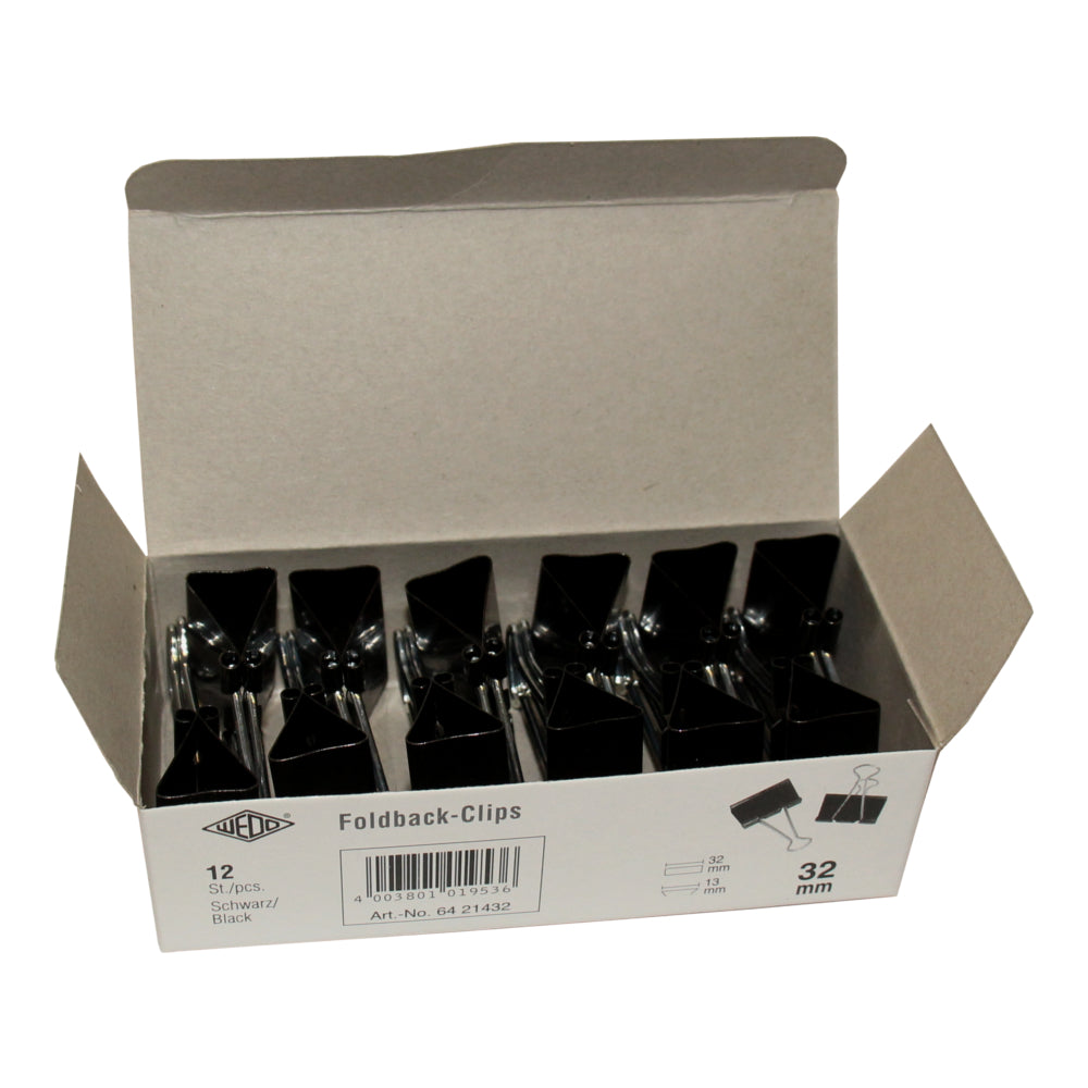 WEDO® Foldback-Klammern 32 mm