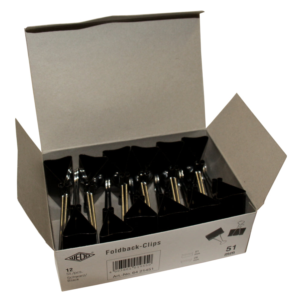 WEDO® Foldback-Klammern 51 mm