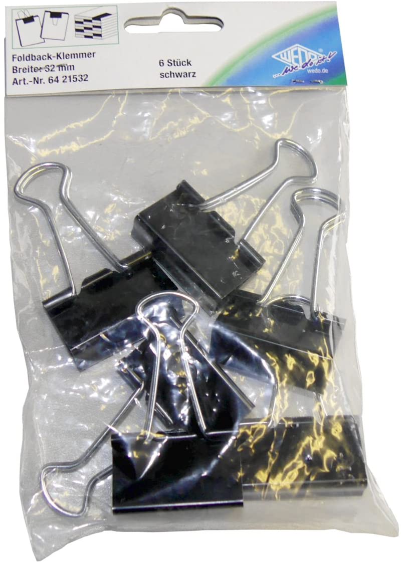 WEDO® Foldback-Klammern 32 mm