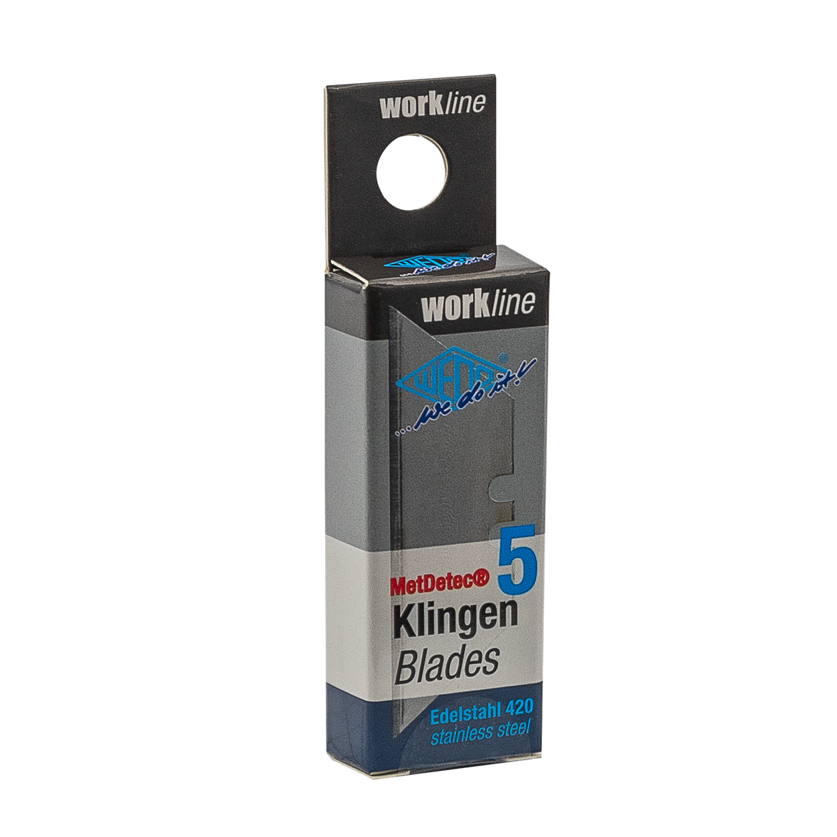 WEDO® Ersatzmesser 5 Stück für Cutter MetDetec®