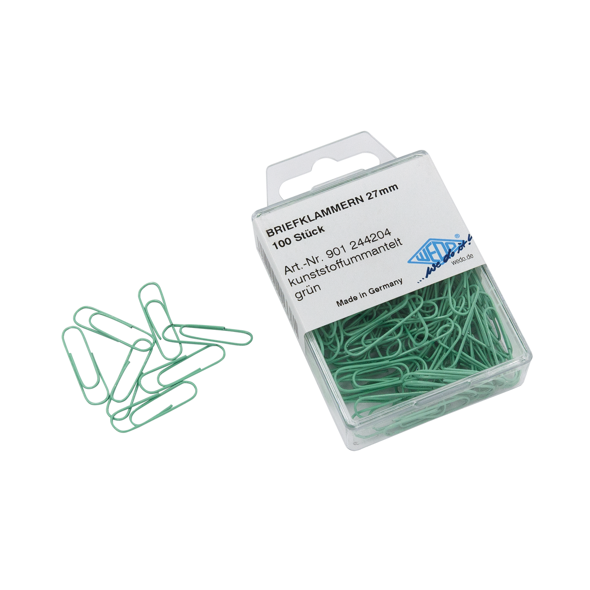 WEDO® Büroklammer 27 mm 100 Stück