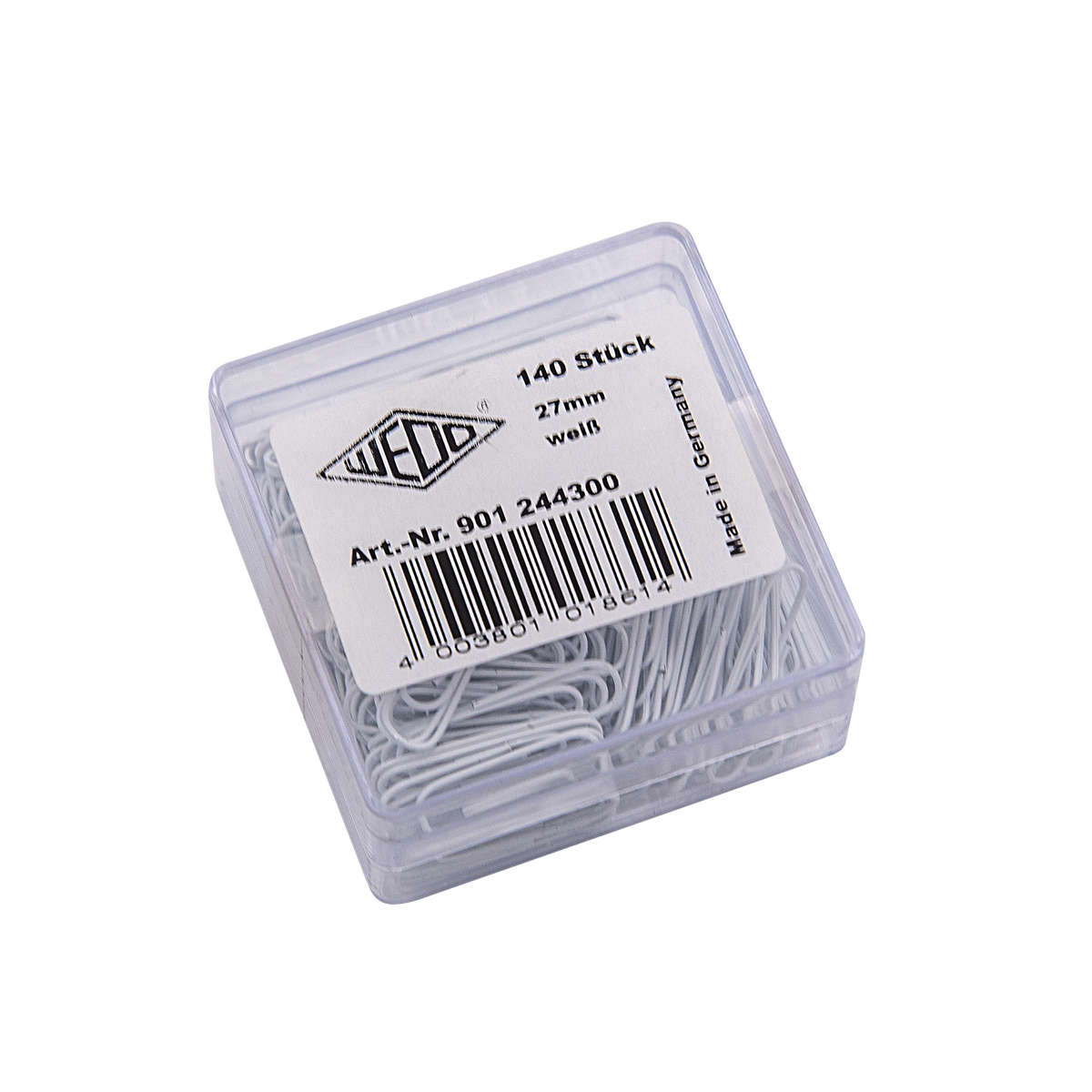 WEDO® Büroklammer 27 mm 140 Stück