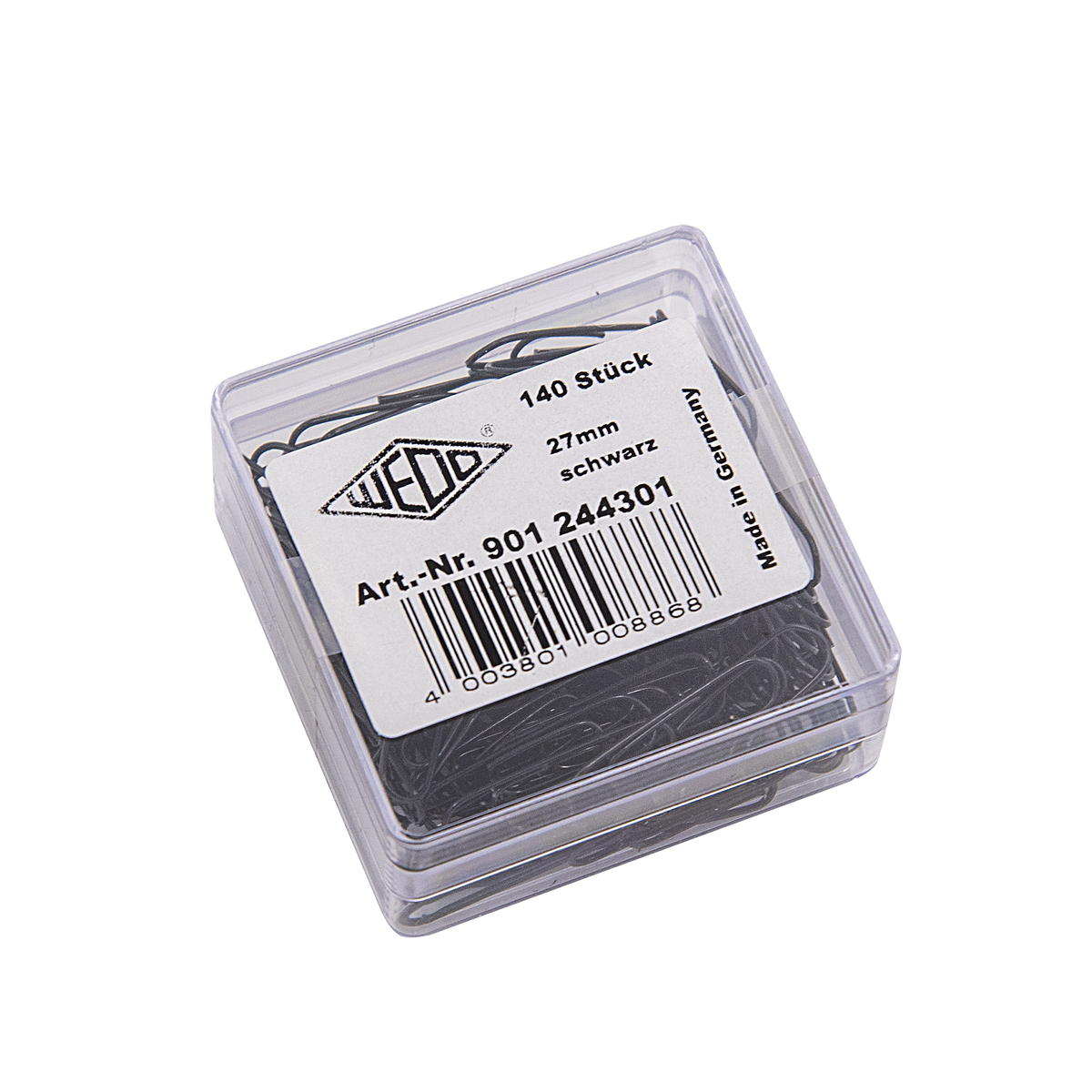WEDO® Büroklammer 27 mm 140 Stück