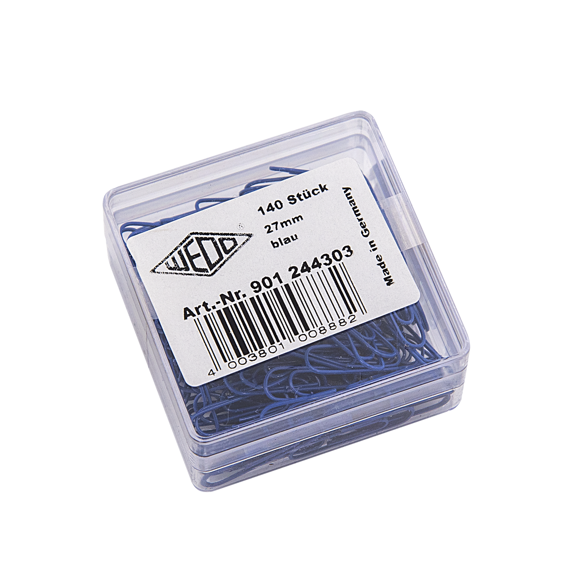 WEDO® Büroklammer 27 mm 140 Stück