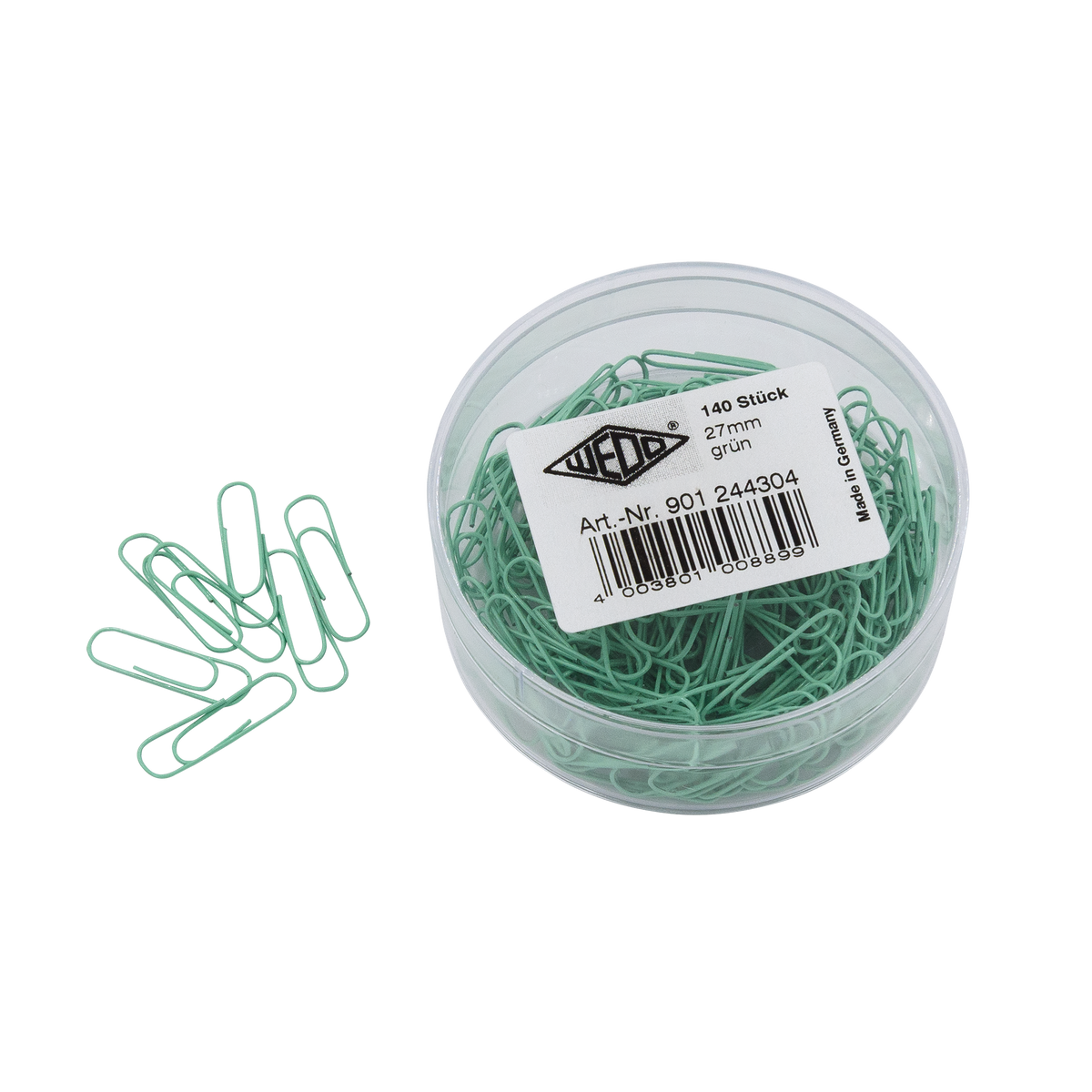 WEDO® Büroklammer 27 mm 140 Stück